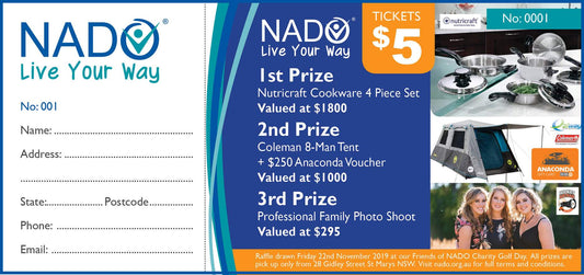 Nutricraft supports NADO Disability Services