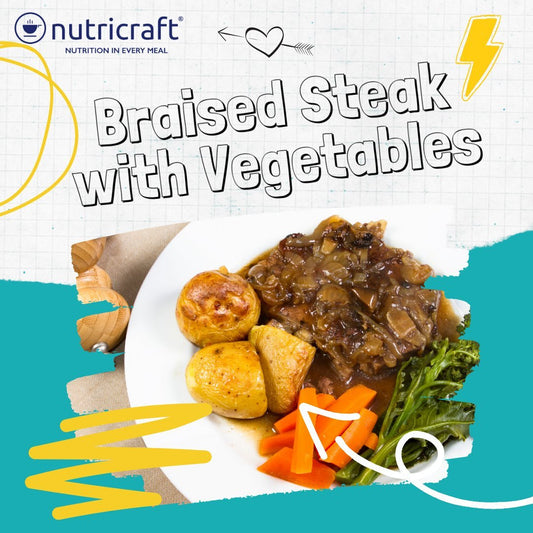 Braised Steak with Vegetables