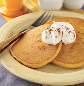 Fluffy Pumpkin Pancakes