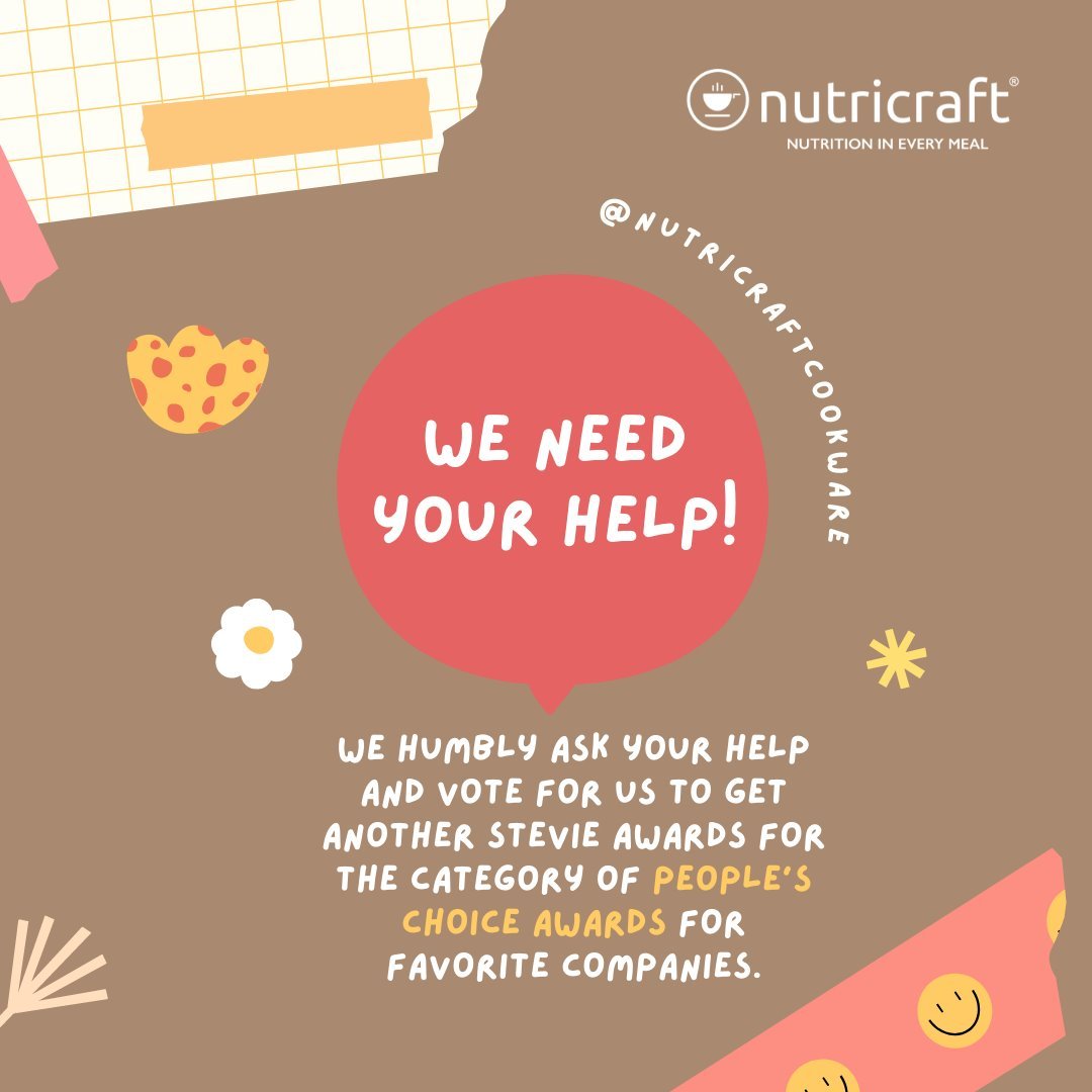 Nominee for Stevie Awards for the category of People’s Choice Awards for Favorite Companies