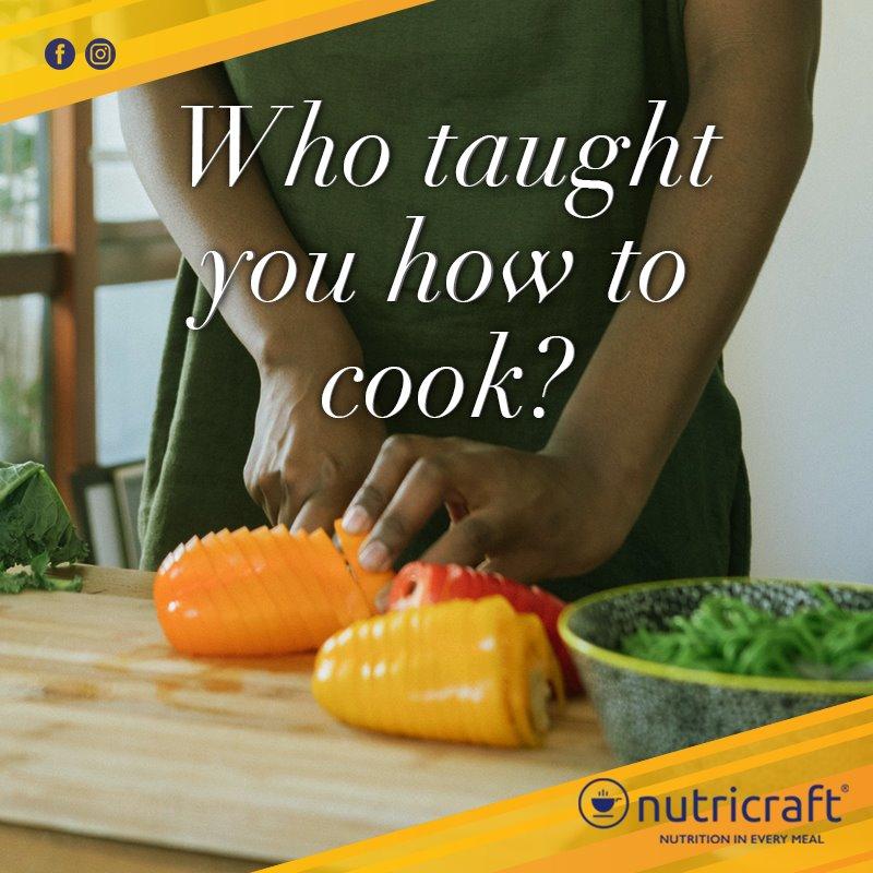 Who taught you how to cook?