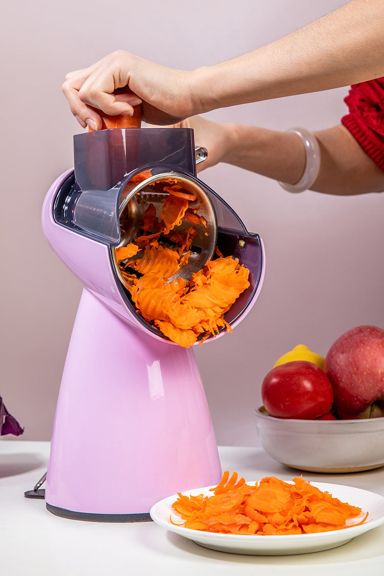 Nutricraft Premium Food Cutter: Multi-Functional, Aluminum Unibody Design and No Electricity Required